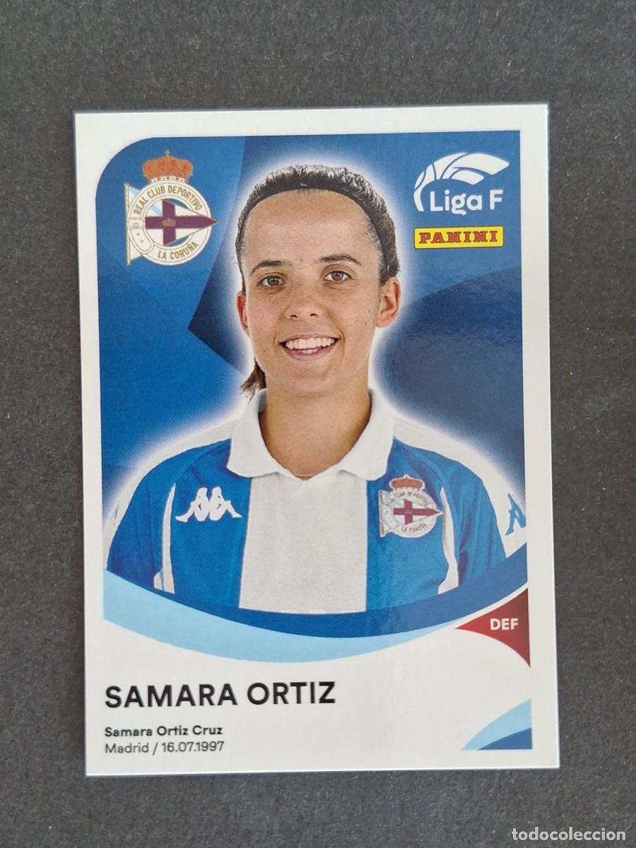 Cartes &agrave; collectionner de Football: L1 SAMARA ORTIZ DEPORTIVO ABANCA 106 PANINI LIGA F 2024 2025 24 25 SIN PEGAR NUNCA PEGADO