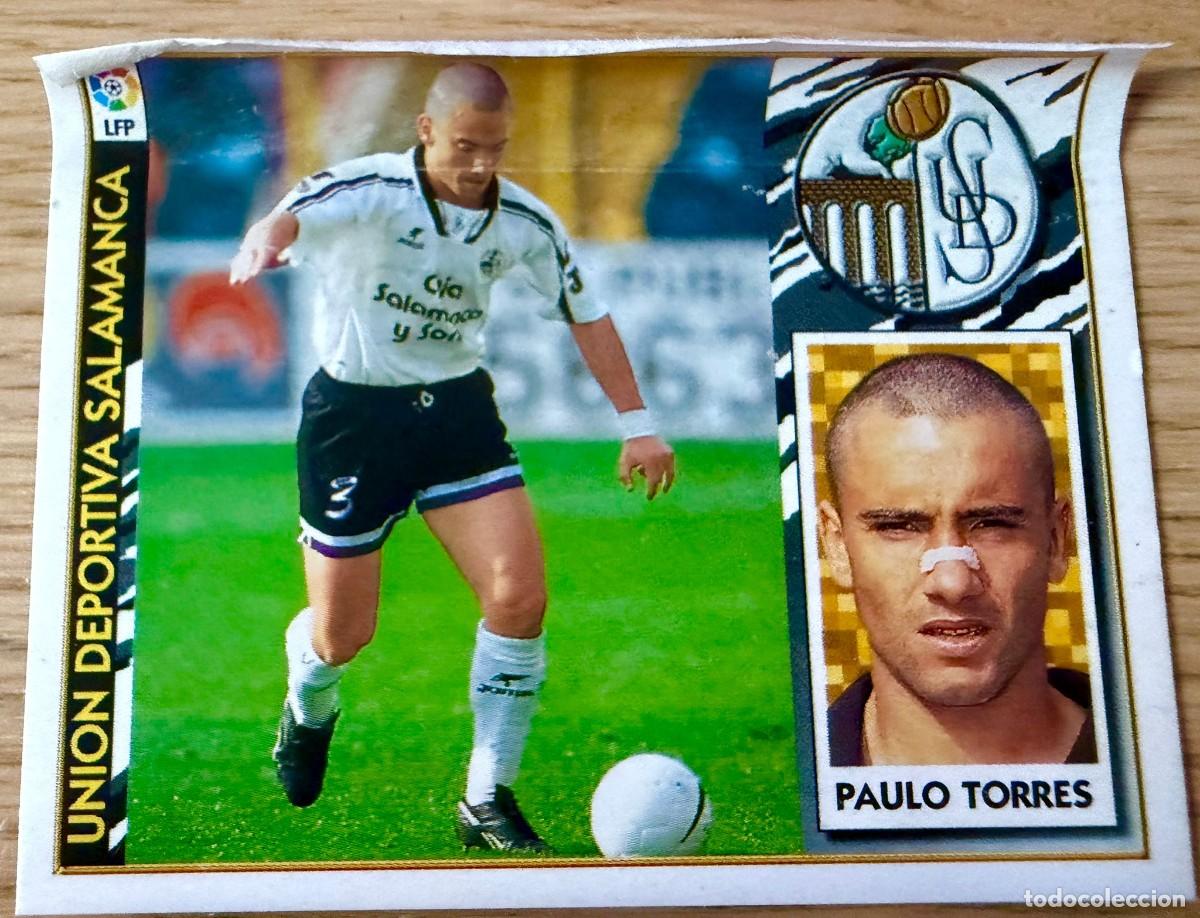 Cartes &agrave; collectionner de Football: PAULO TORRES UNION DEPORTIVA SALAMANCA 97 98 1997 1998 LIGA EDICIONES ESTE VENTANILLA STICKER