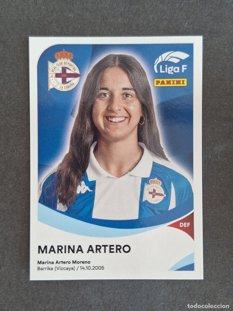 Cartes &agrave; collectionner de Football: L1 MARINA ARTERO DEPORTIVO ABANCA 107 PANINI LIGA F 2024 2025 24 25 SIN PEGAR NUNCA PEGADO