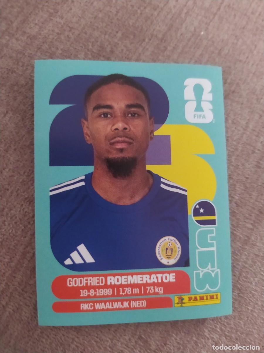 Cartes &agrave; collectionner de Football: CUW 10 Godfried ROEMERATOE Cura&ccedil;ao Curasao Mundial 2026 Panini