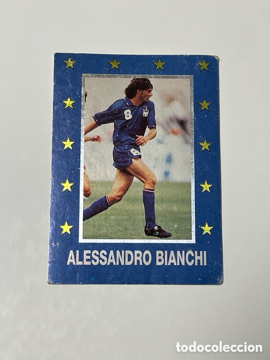 Cartes &agrave; collectionner de Football: Alessandro Bianchi Italia CalcioFlash 93/94 Stelle #116