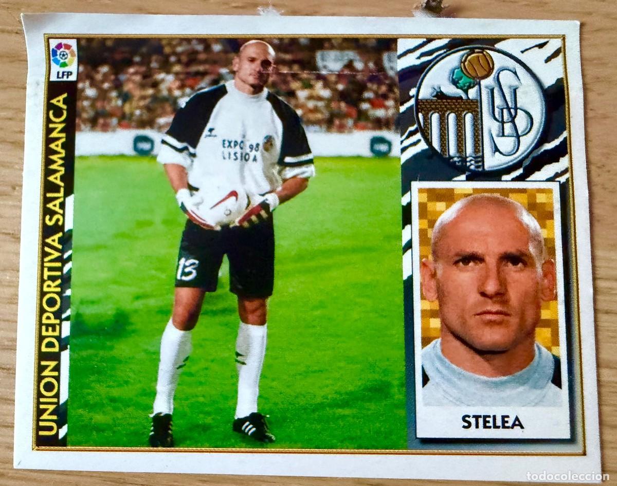 Fu&szlig;ball-Sticker: STELEA COLOCA UNION DEPORTIVA SALAMANCA 97 98 1997 1998 LIGA EDICIONES ESTE VENTANILLA STICKER