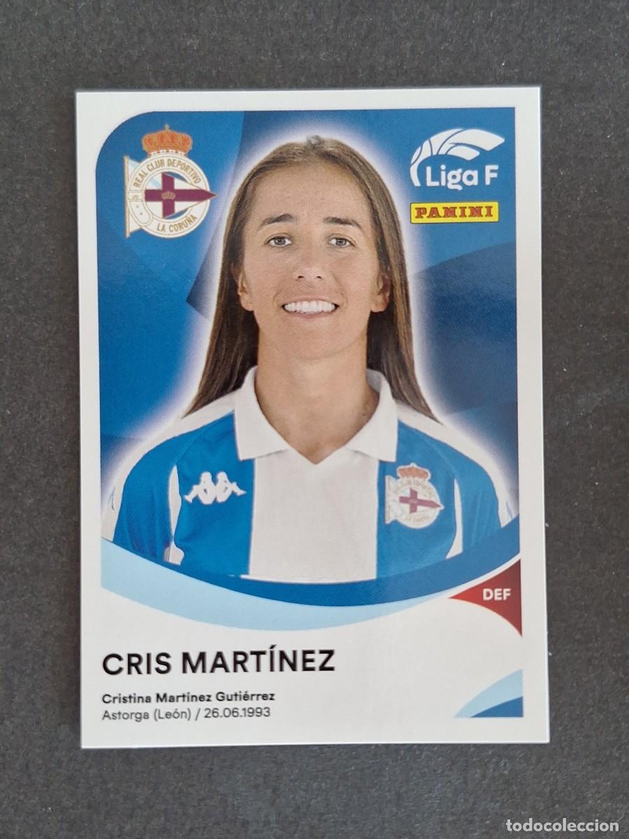 Fu&szlig;ball-Sticker: L1 CRIS MARTINEZ DEPORTIVO ABANCA 109 PANINI LIGA F 2024 2025 24 25 SIN PEGAR NUNCA PEGADO
