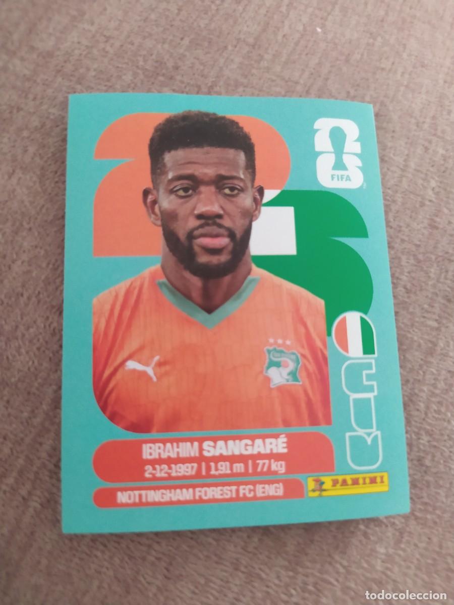 Fu&szlig;ball-Sticker: CIV 12 Ibrahim SANGARE Costa de Marfil Mundial 2026 Panini