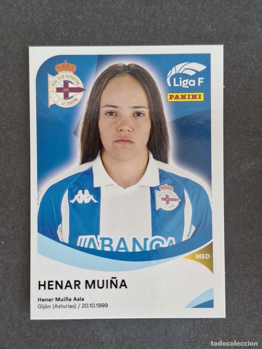 Fu&szlig;ball-Sticker: L1 HENAR MUI&Ntilde;A DEPORTIVO ABANCA 114B PANINI LIGA F 2024 2025 24 25 SIN PEGAR NUNCA PEGADO