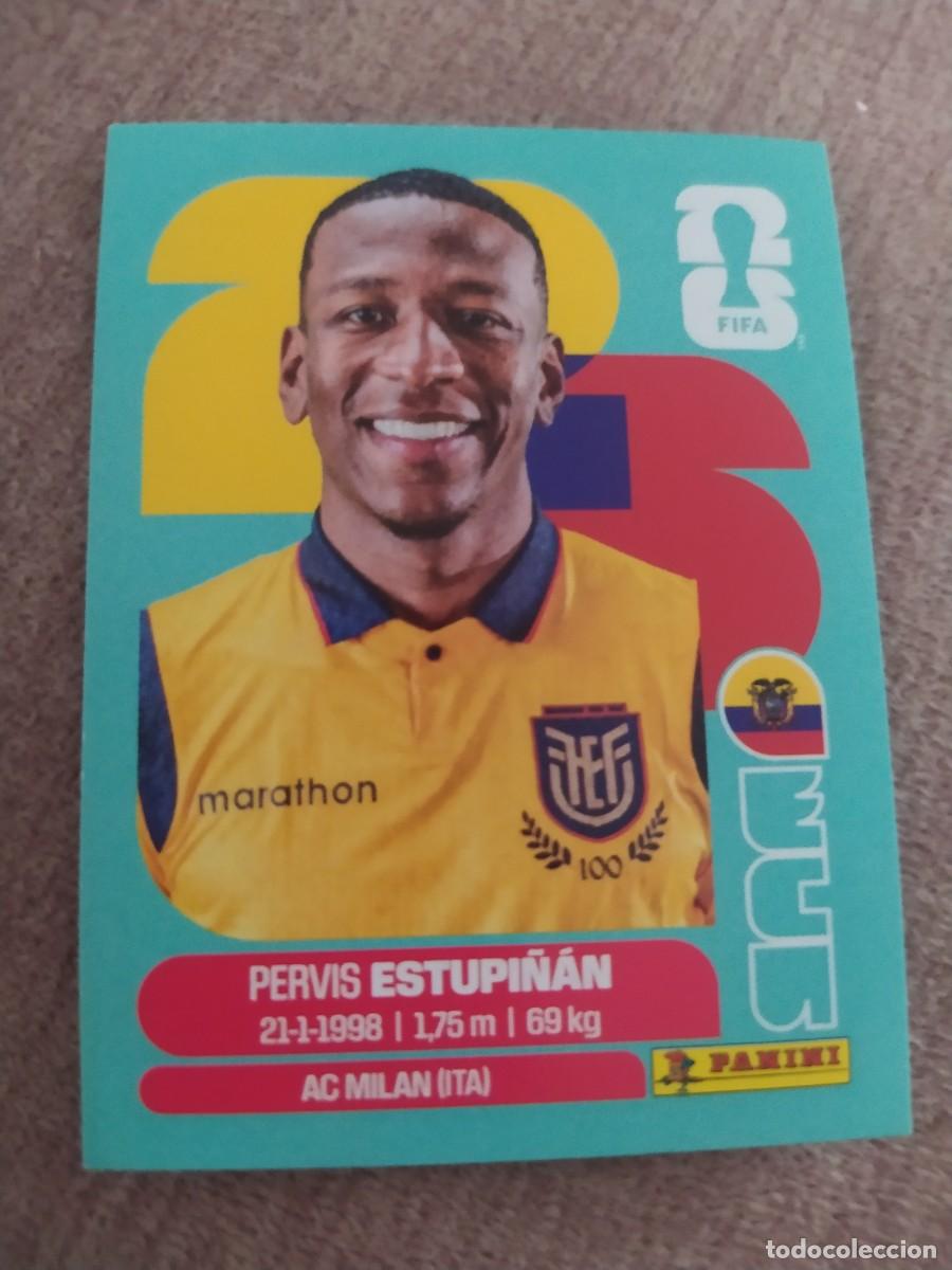 Fu&szlig;ball-Sticker: ECU 05 Pervis ESTUPI&Ntilde;AN Ecuador Mundial 2026 Panini