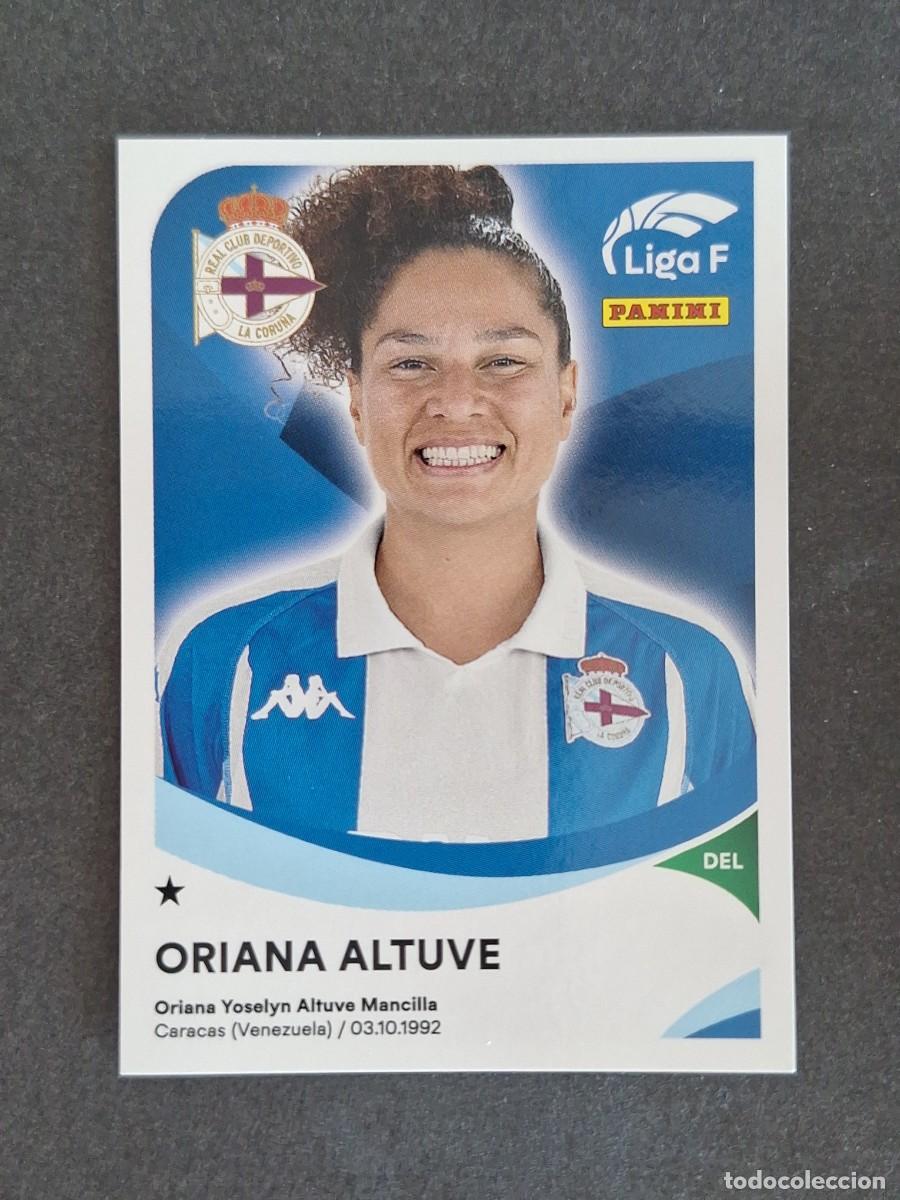 Football Stickers: L1 ORIANA ALTUVE DEPORTIVO ABANCA 118 PANINI LIGA F 2024 2025 24 25 SIN PEGAR NUNCA PEGADO