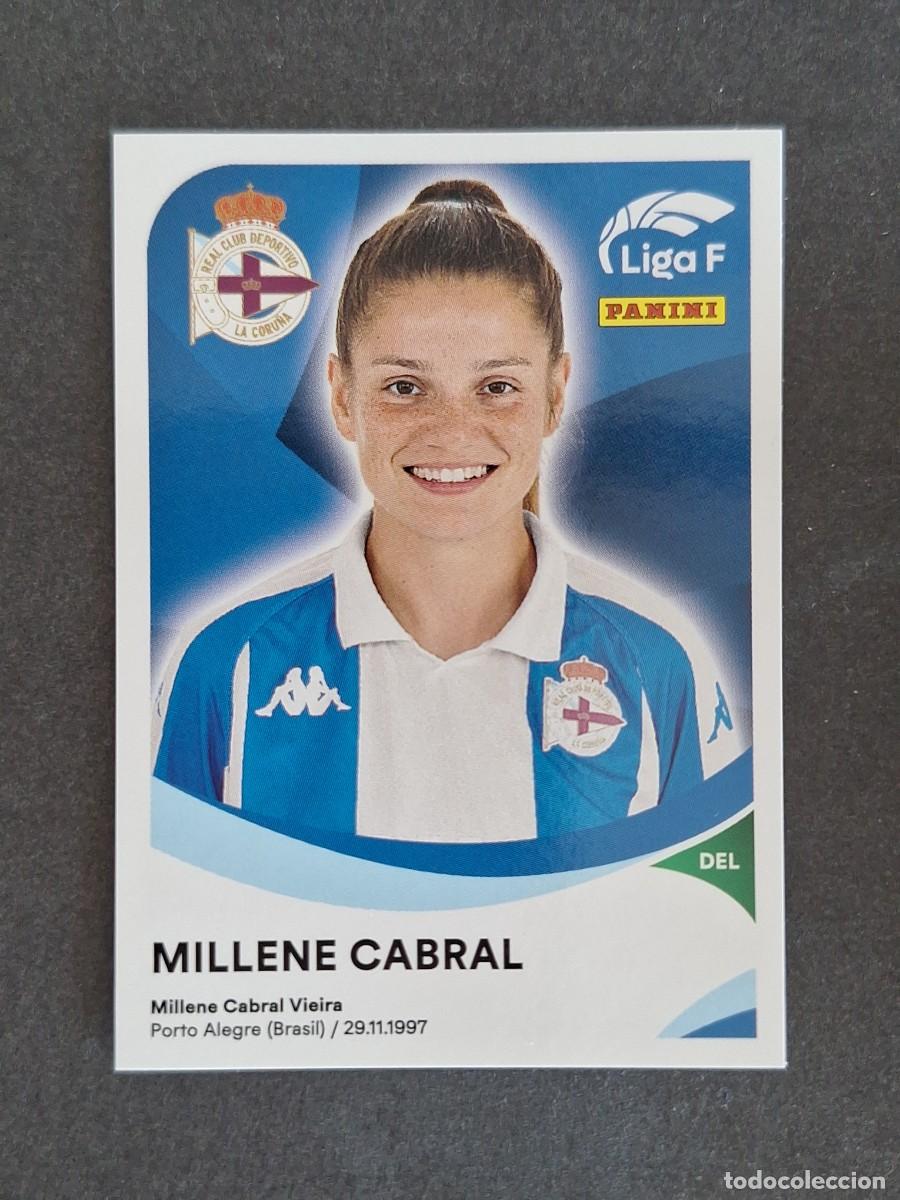 Cartes &agrave; collectionner de Football: L1 MILLENE CABRAL DEPORTIVO ABANCA 120 PANINI LIGA F 2024 2025 24 25 SIN PEGAR NUNCA PEGADO