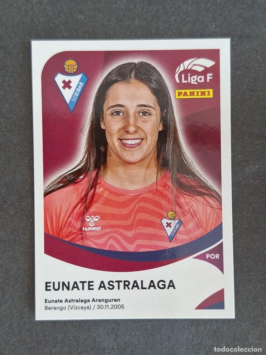 Cartes &agrave; collectionner de Football: L1 EUNATE ASTRALAGA S. D. EIBAR 125B PANINI LIGA F 2024 2025 24 25 SIN PEGAR NUNCA PEGADO