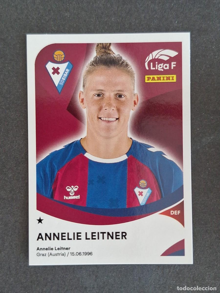 Cartes &agrave; collectionner de Football: L1 ANNELIE LEITNER S. D. EIBAR 126 PANINI LIGA F 2024 2025 24 25 SIN PEGAR NUNCA PEGADO