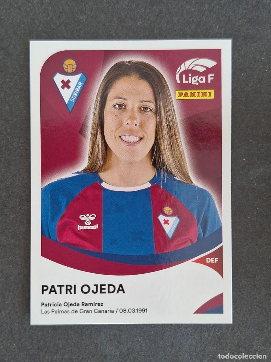 Cromos de f&uacute;tbol: L1 PATRI OJEDA S. D. EIBAR 127 PANINI LIGA F 2024 2025 24 25 SIN PEGAR NUNCA PEGADO
