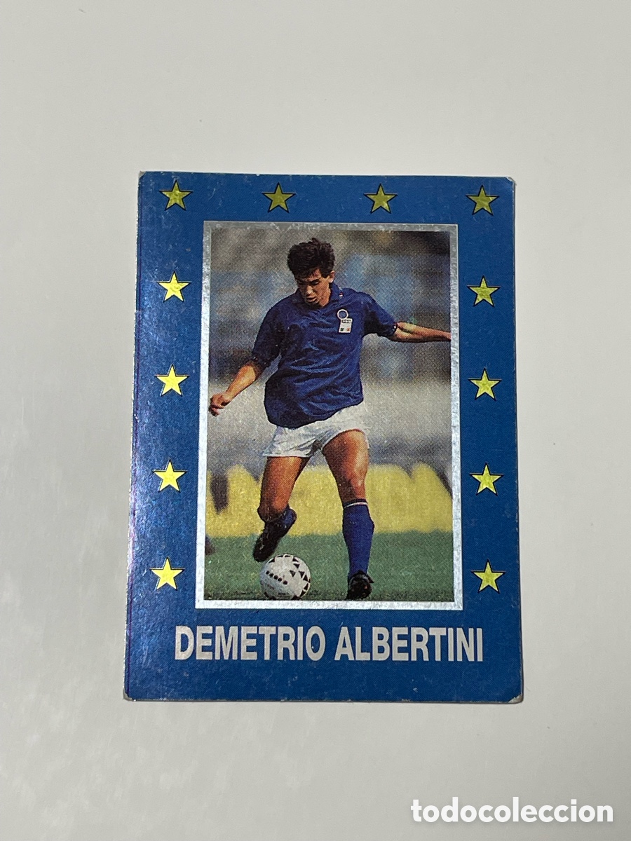 Cromos de f&uacute;tbol: Demetrio Albertini Italia CalcioFlash 93/94