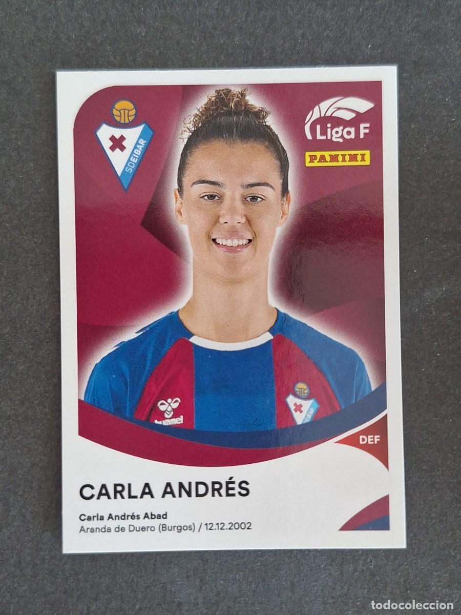 Cromos de f&uacute;tbol: L1 CARLA ANDRES S. D. EIBAR 130 PANINI LIGA F 2024 2025 24 25 SIN PEGAR NUNCA PEGADO