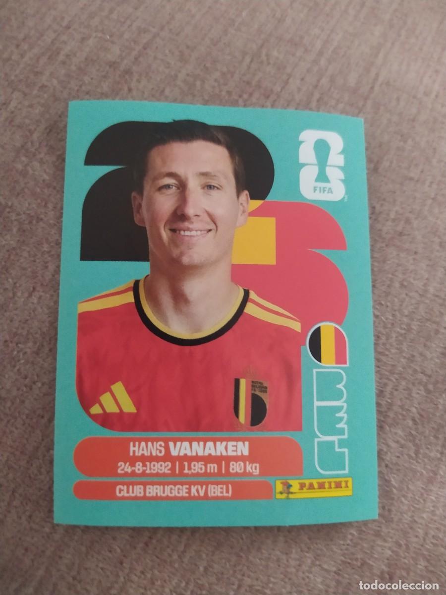 Cromos de f&uacute;tbol: BEL 14 Hans VANAKEN B&eacute;lgica Mundial 2026 Panini