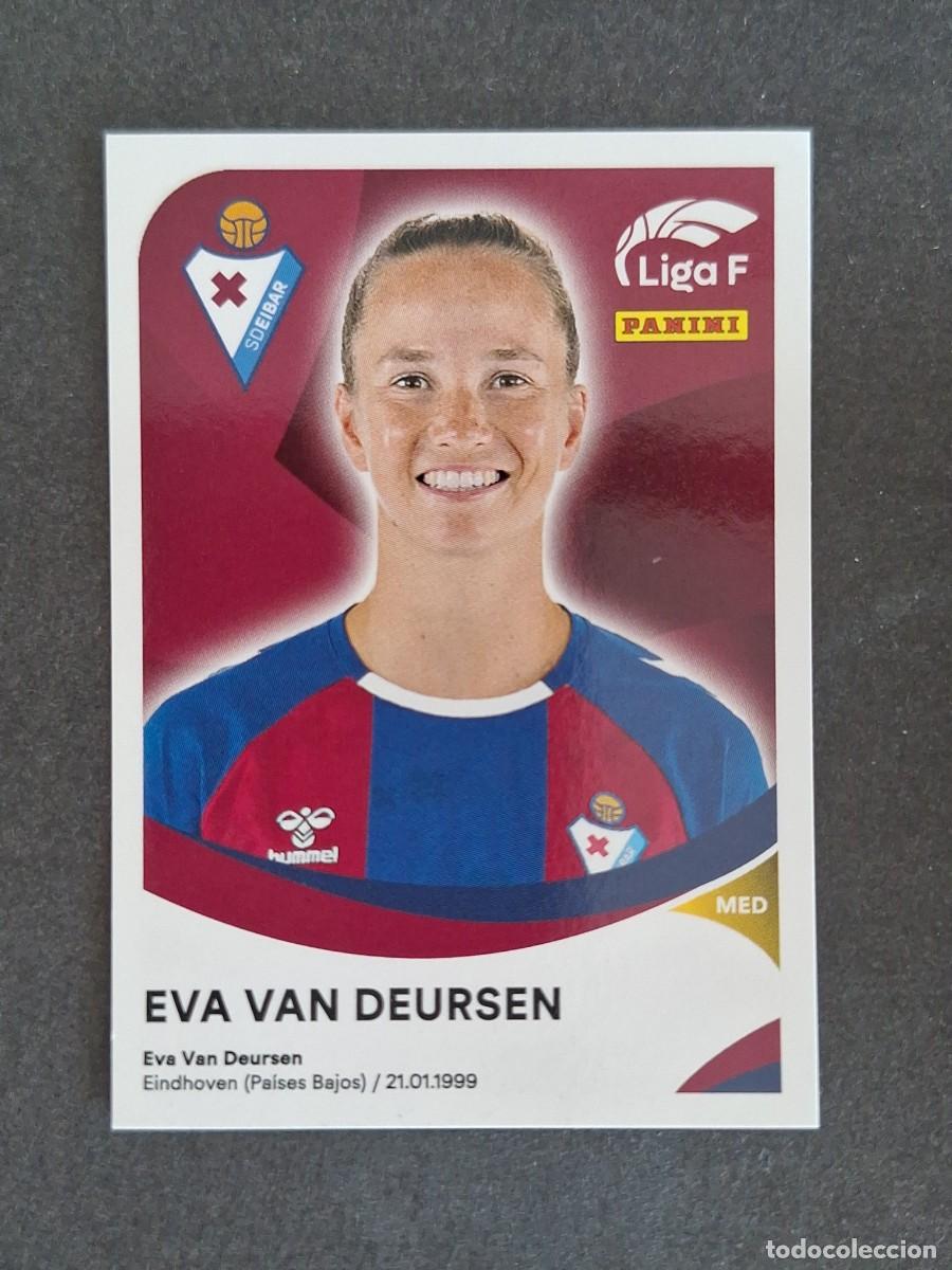 Cromos de f&uacute;tbol: L1 EVA VAN DEURSEN S. D. EIBAR 135 PANINI LIGA F 2024 2025 24 25 SIN PEGAR NUNCA PEGADO