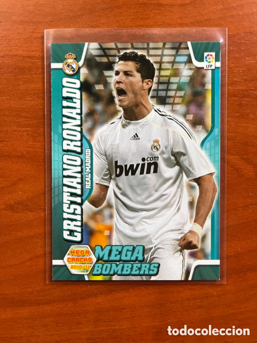 Cromos de f&uacute;tbol: MEGACRACKS 2010 2011 10 11 - PANINI - N&ordm; 399 CRISTIANO RONALDO REAL MADRID MEGA BOMBERS
