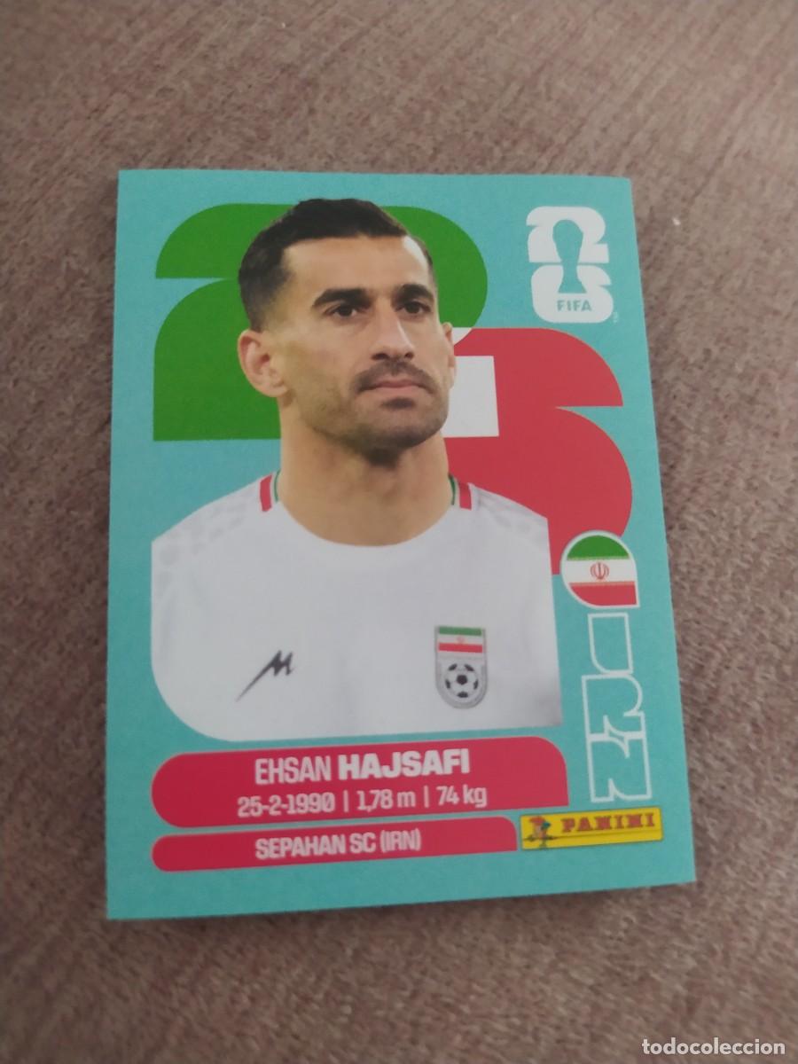 Cromos de f&uacute;tbol: IRN 04 Ehsan HAJSAFI 4 Iran Mundial 2026 Panini