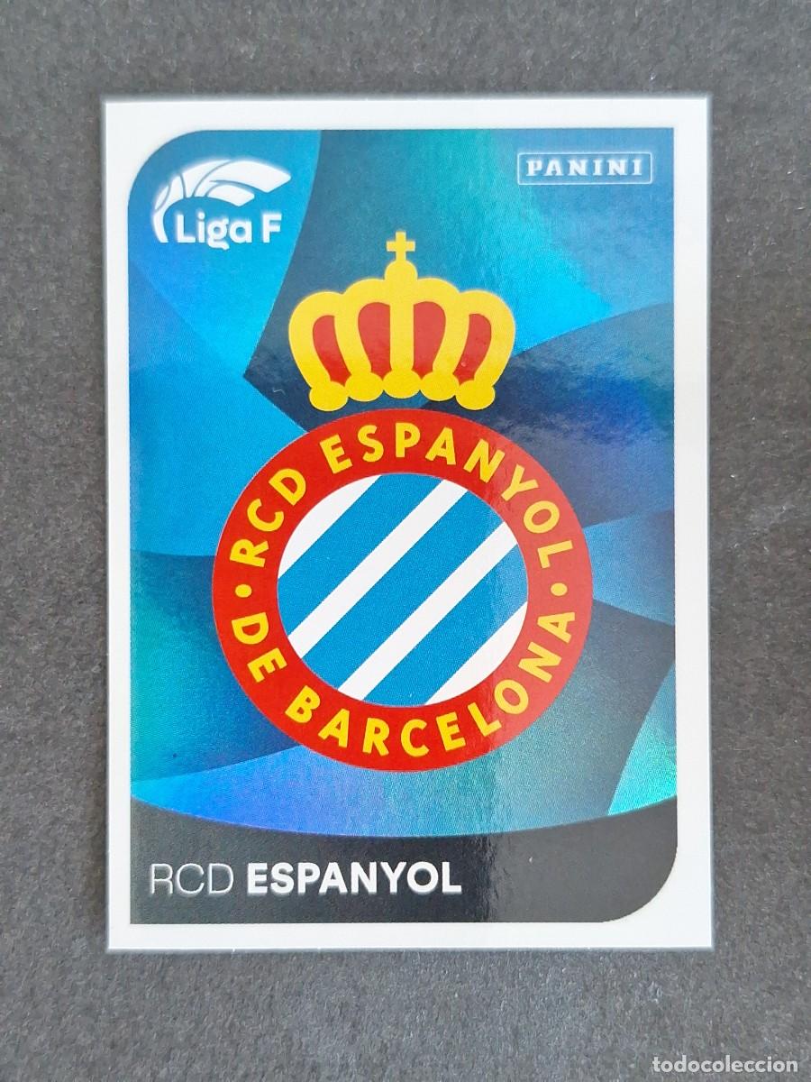 Figurine di Calcio: L1 ESCUDO R. C. D. ESPA&Ntilde;OL 142 PANINI LIGA F 2024 2025 24 25 SIN PEGAR NUNCA PEGADO