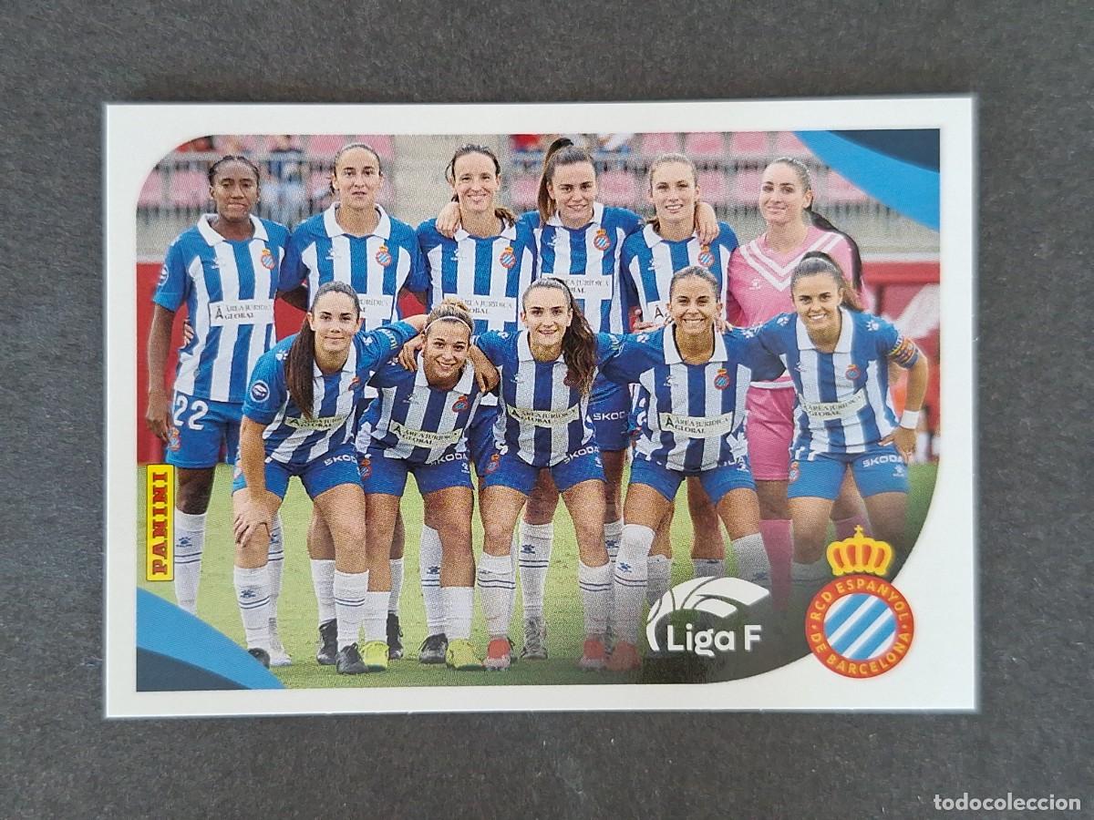 Fu&szlig;ball-Sticker: L1 EQUIPO R. C. D. ESPA&Ntilde;OL 143 PANINI LIGA F 2024 2025 24 25 SIN PEGAR NUNCA PEGADO