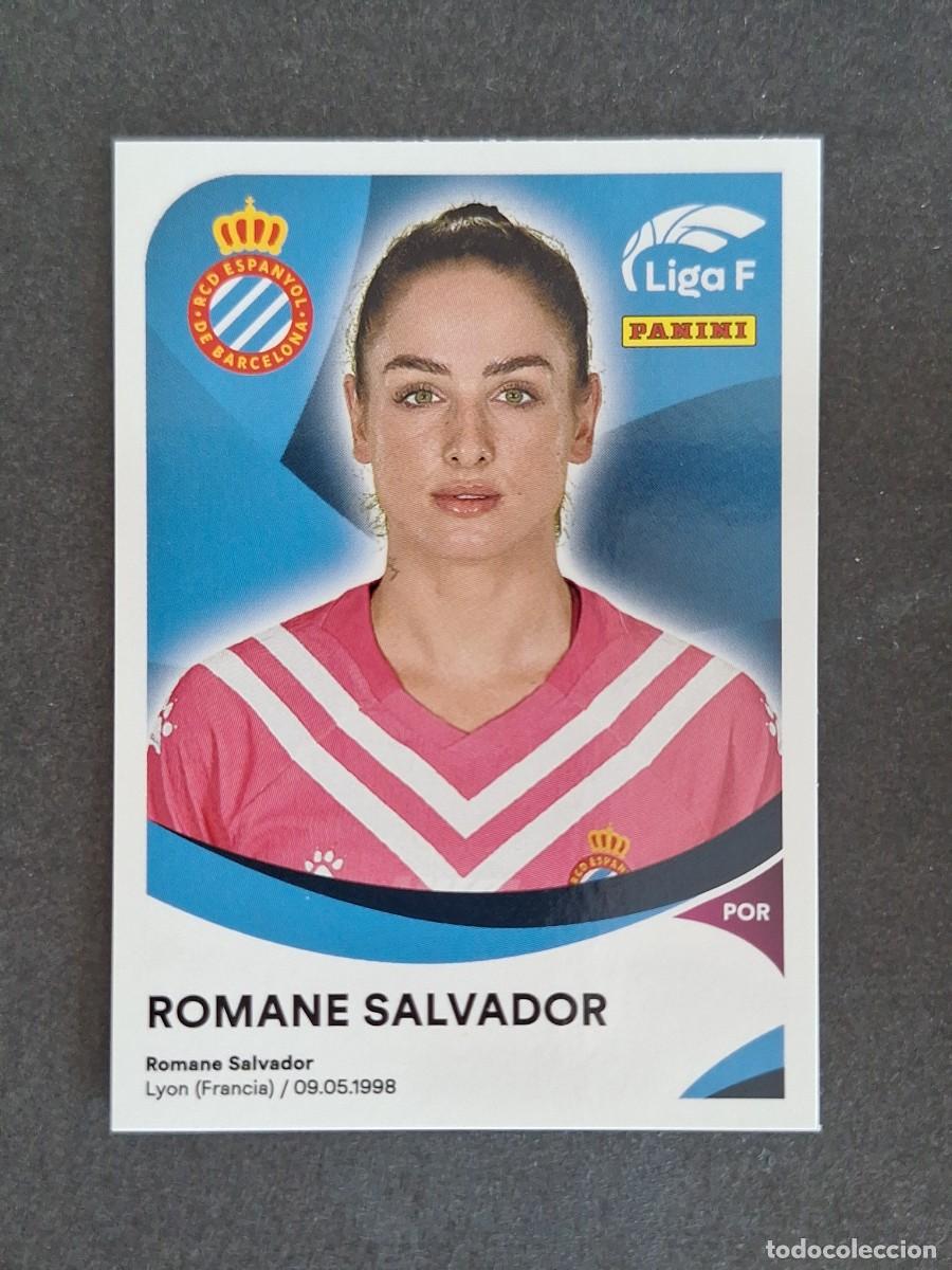 Fu&szlig;ball-Sticker: L1 ROMANE SALVADOR R. C. D. ESPA&Ntilde;OL 144 PANINI LIGA F 2024 2025 24 25 SIN PEGAR NUNCA PEGADO