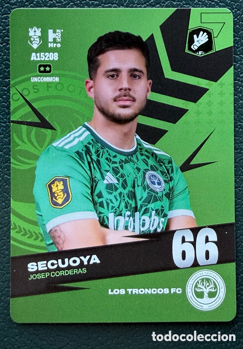 Cromos de Futebol: A15208 JOSEP CORDERAS SECUOYA LOS TRONCOS FC FICHAS ALBUM KINGS LEAGUE INFOJOBS 2024 KOLEX