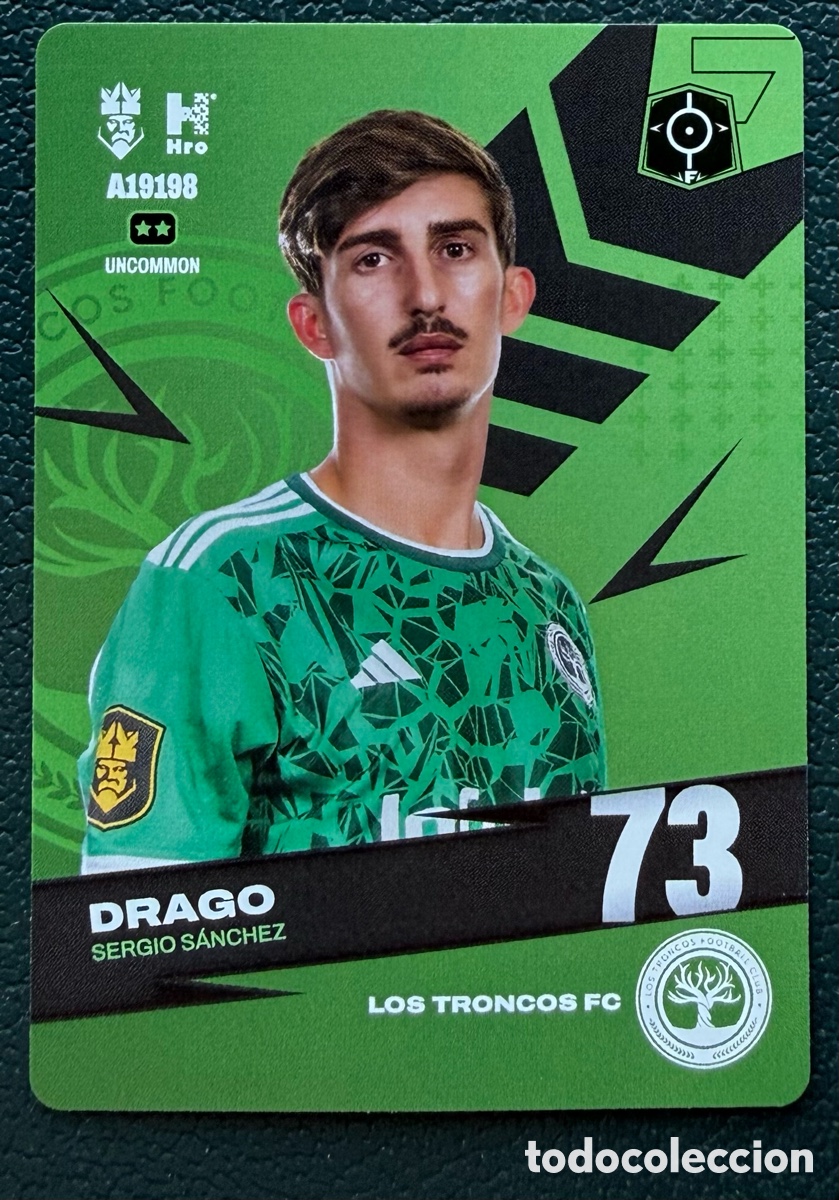 Cromos de Futebol: A19198 SERGIO SANCHEZ DRAGO LOS TRONCOS FC FICHAS ALBUM KINGS LEAGUE INFOJOBS 2024 KOLEX