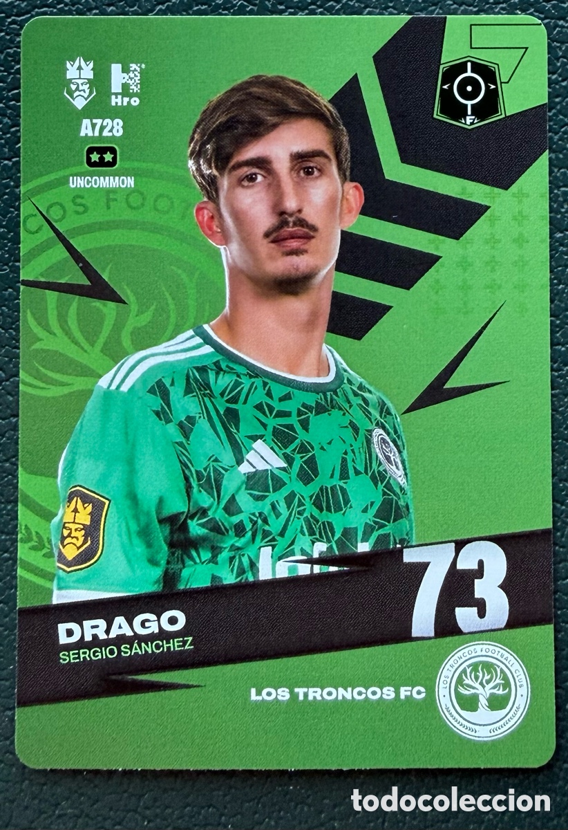 Cromos de Futebol: A728 SERGIO SANCHEZ DRAGO LOS TRONCOS FC FICHAS ALBUM KINGS LEAGUE INFOJOBS 2024 KOLEX