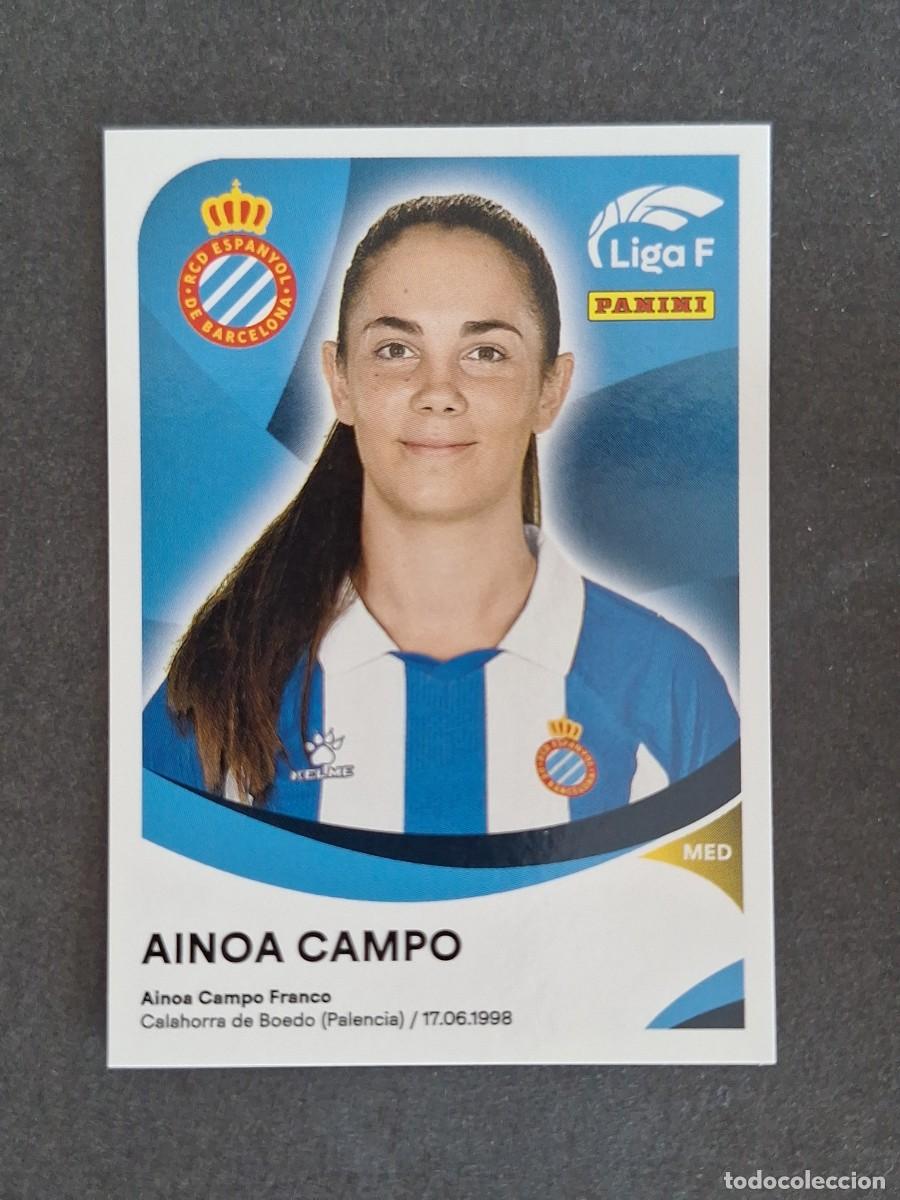 Football Stickers: L1 AINOA CAMPO R. C. D. ESPA&Ntilde;OL 153 PANINI LIGA F 2024 2025 24 25 SIN PEGAR NUNCA PEGADO