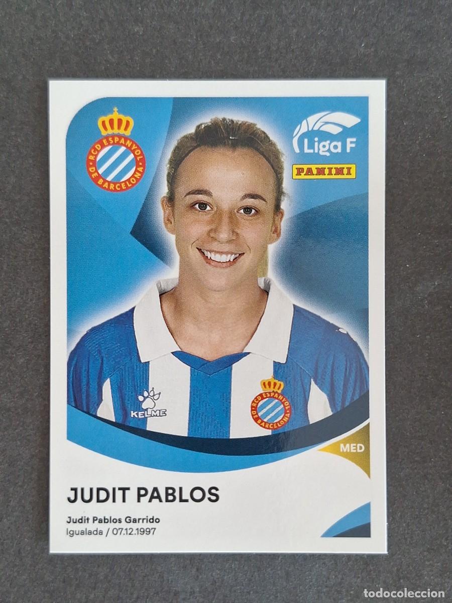 Football Stickers: L1 JUDIT PABLOS R. C. D. ESPA&Ntilde;OL 155 PANINI LIGA F 2024 2025 24 25 SIN PEGAR NUNCA PEGADO