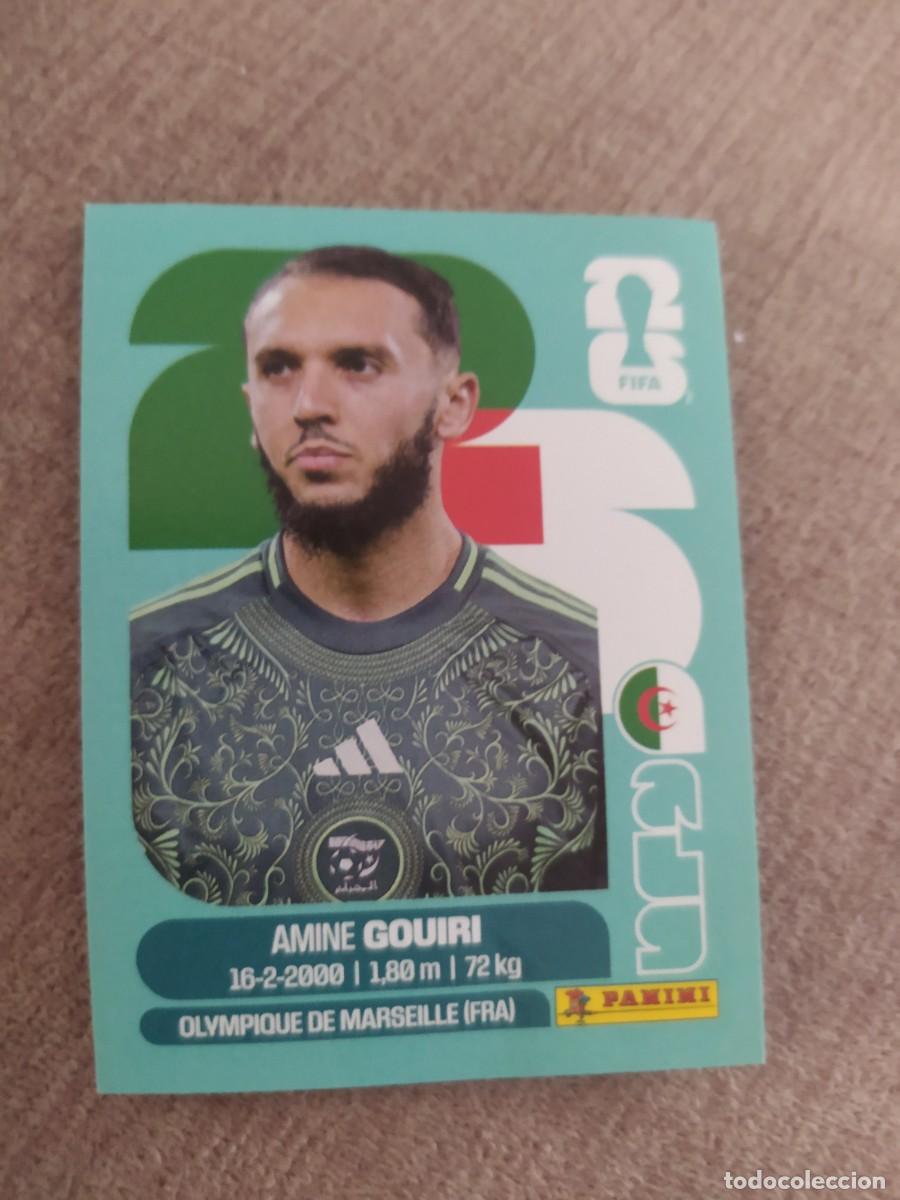 Cartes &agrave; collectionner de Football: ALG 18 Amine GOUIRI Algeria Argelia Mundial 2026 Panini