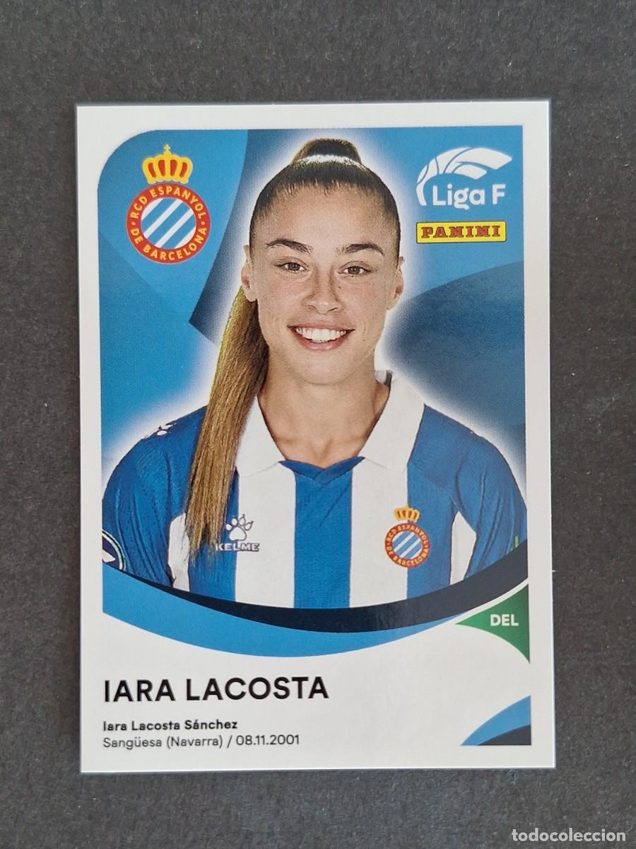 Cartes &agrave; collectionner de Football: L1 IARA LACOSTA R. C. D. ESPA&Ntilde;OL 158 PANINI LIGA F 2024 2025 24 25 SIN PEGAR NUNCA PEGADO