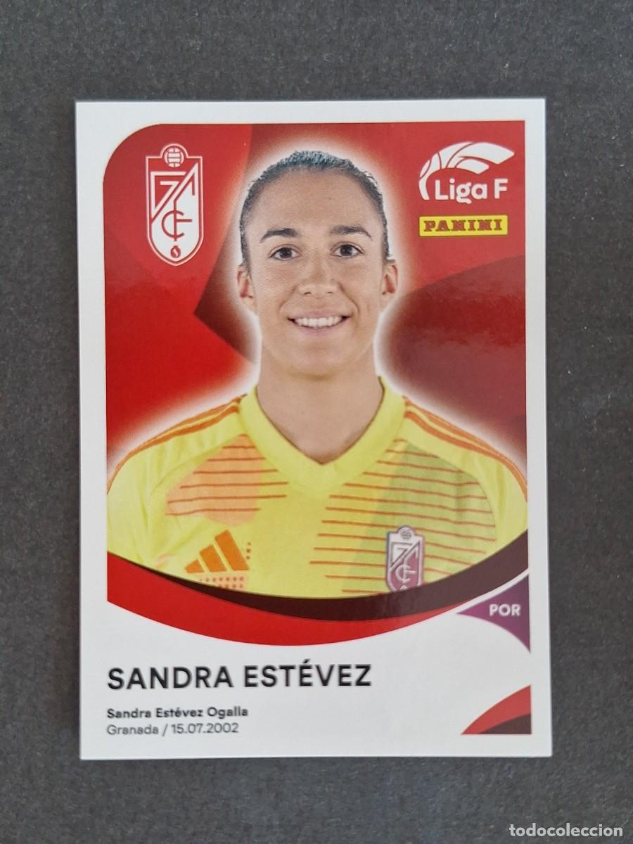 Cartes &agrave; collectionner de Football: L1 SANDRA ESTEVEZ GRANADA C. F. 164 PANINI LIGA F 2024 2025 24 25 SIN PEGAR NUNCA PEGADO