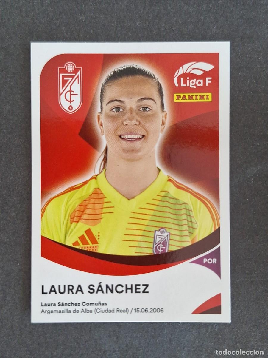 Cartes &agrave; collectionner de Football: L1 LAURA SANCHEZ GRANADA C. F. 165A PANINI LIGA F 2024 2025 24 25 SIN PEGAR NUNCA PEGADO