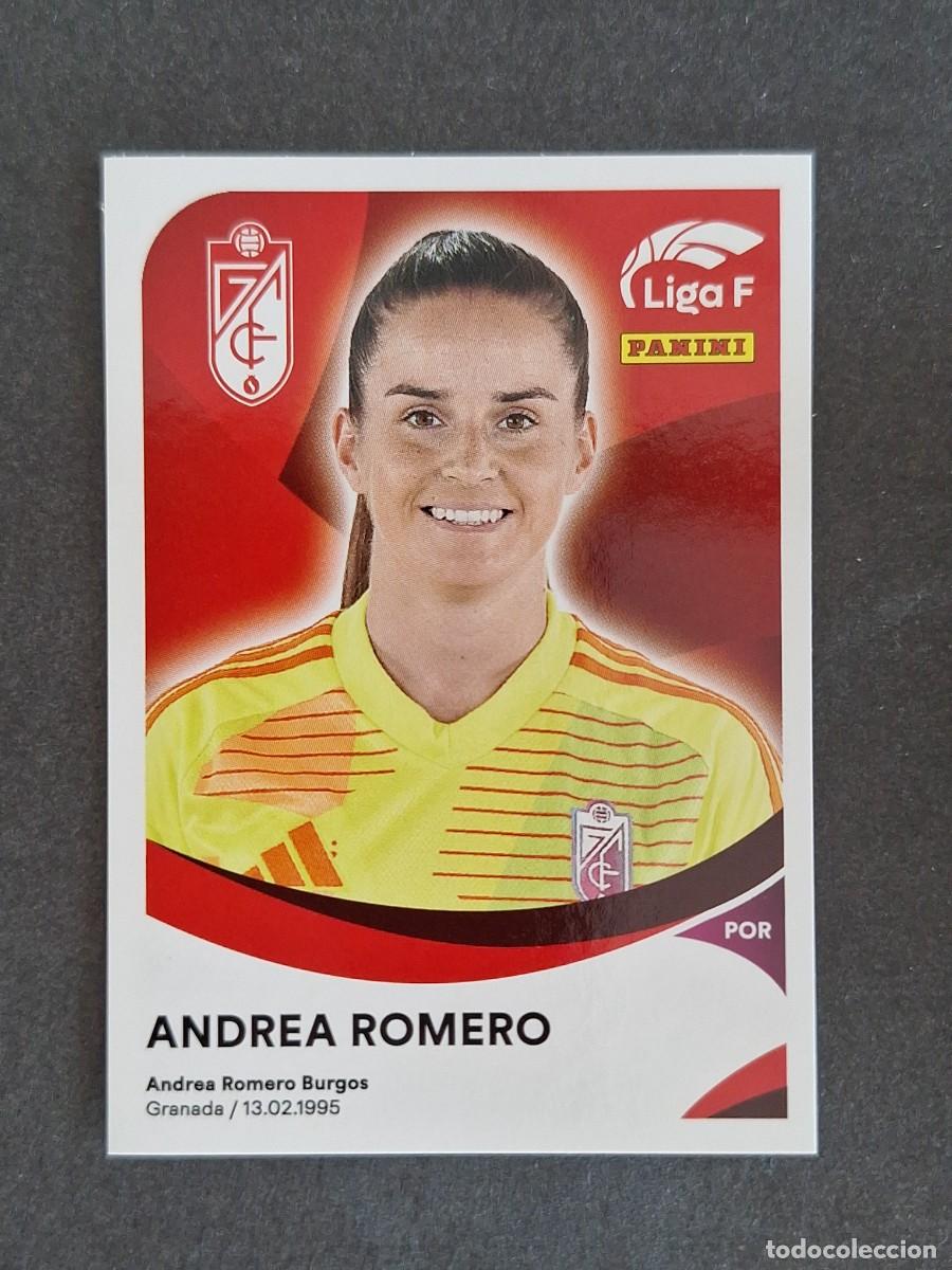 Cartes &agrave; collectionner de Football: L1 ANDREA ROMERO GRANADA C. F. 165B PANINI LIGA F 2024 2025 24 25 SIN PEGAR NUNCA PEGADO