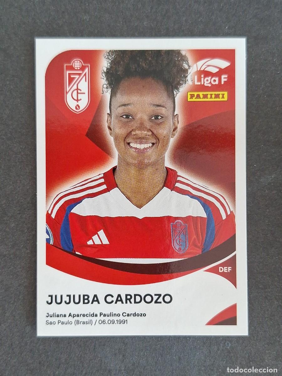 Cartes &agrave; collectionner de Football: L1 JUJUBA CARDOZO GRANADA C. F. 169 PANINI LIGA F 2024 2025 24 25 SIN PEGAR NUNCA PEGADO
