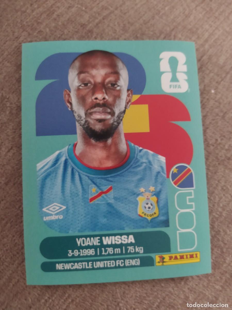 Cartes &agrave; collectionner de Football: COD 16 Ydane WISSA RD Congo Mundial 2026 Panini