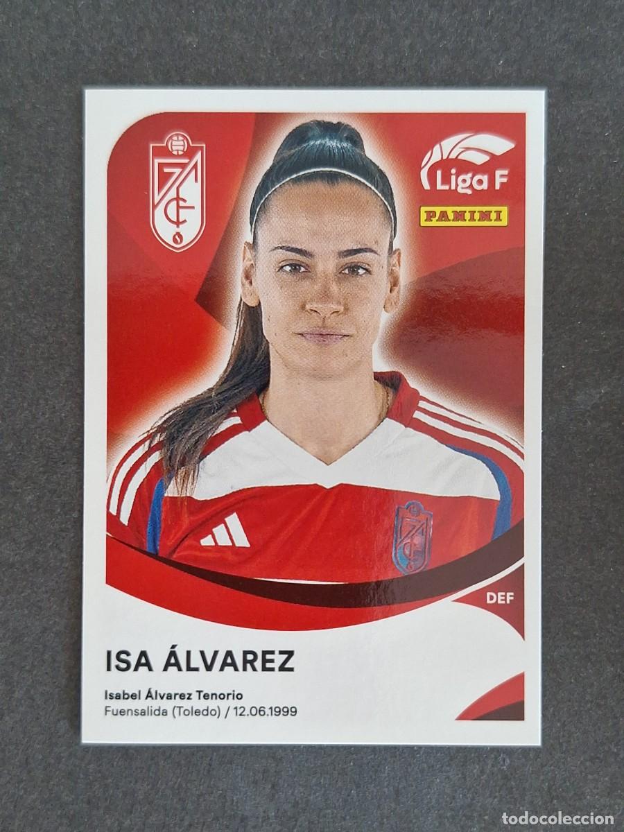 Cartes &agrave; collectionner de Football: L1 ISA ALVAREZ GRANADA C. F. 170A PANINI LIGA F 2024 2025 24 25 SIN PEGAR NUNCA PEGADO
