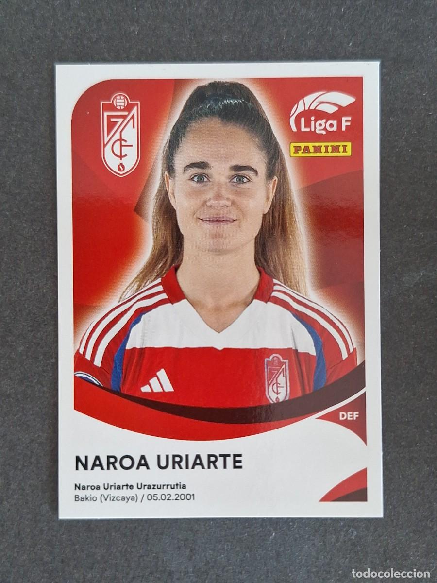 Cartes &agrave; collectionner de Football: L1 NAROA URIARTE GRANADA C. F. 170B PANINI LIGA F 2024 2025 24 25 SIN PEGAR NUNCA PEGADO