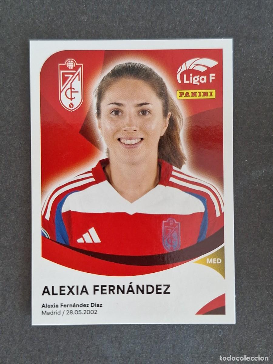 Cartes &agrave; collectionner de Football: L1 ALEXIA FERNANDEZ GRANADA C. F. 171 PANINI LIGA F 2024 2025 24 25 SIN PEGAR NUNCA PEGADO