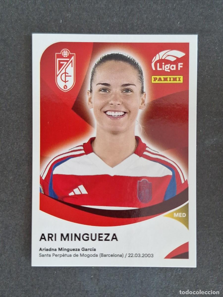 Cartes &agrave; collectionner de Football: L1 ARI MINGUEZA GRANADA C. F. 172 PANINI LIGA F 2024 2025 24 25 SIN PEGAR NUNCA PEGADO