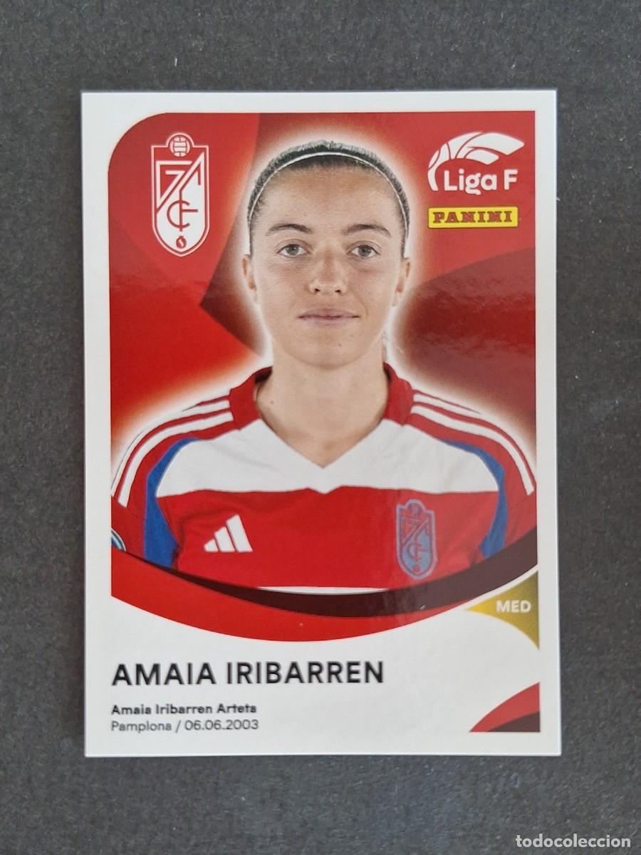 Cartes &agrave; collectionner de Football: L1 AMAIA IRIBARREN GRANADA C. F. 173 PANINI LIGA F 2024 2025 24 25 SIN PEGAR NUNCA PEGADO