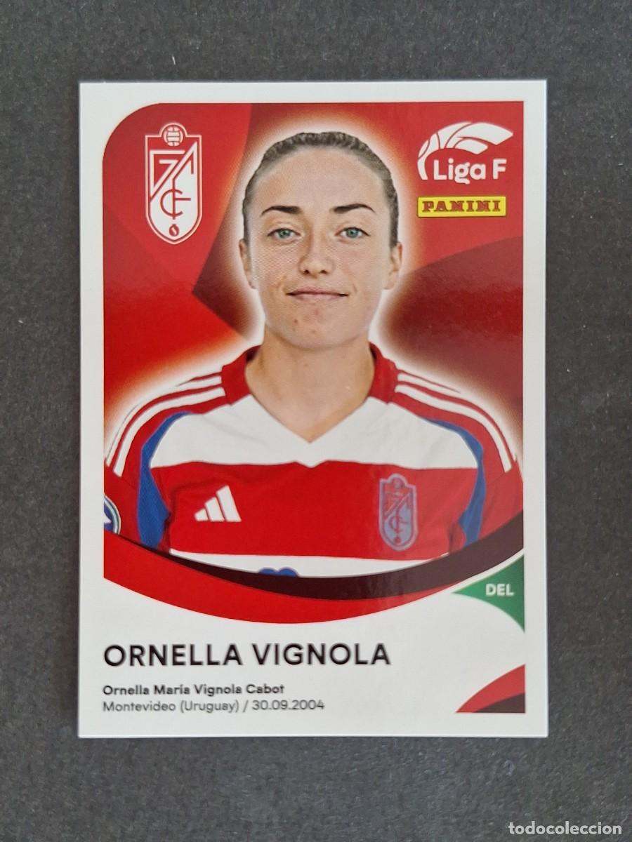 Cromos de f&uacute;tbol: L1 ORNELLA VIGNOLA GRANADA C. F. 176 PANINI LIGA F 2024 2025 24 25 SIN PEGAR NUNCA PEGADO