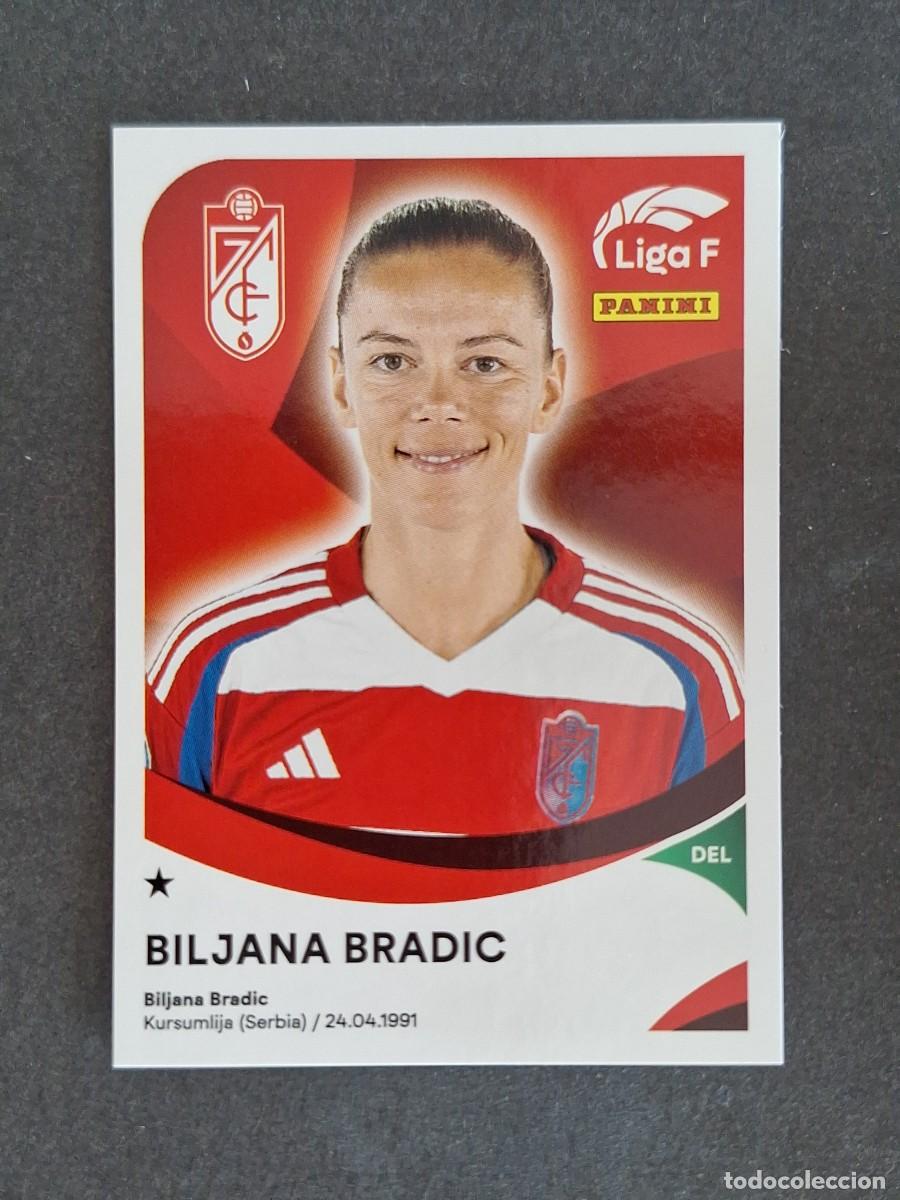 Cromos de f&uacute;tbol: L1 BILJANA BRADIC GRANADA C. F. 178A PANINI LIGA F 2024 2025 24 25 SIN PEGAR NUNCA PEGADO