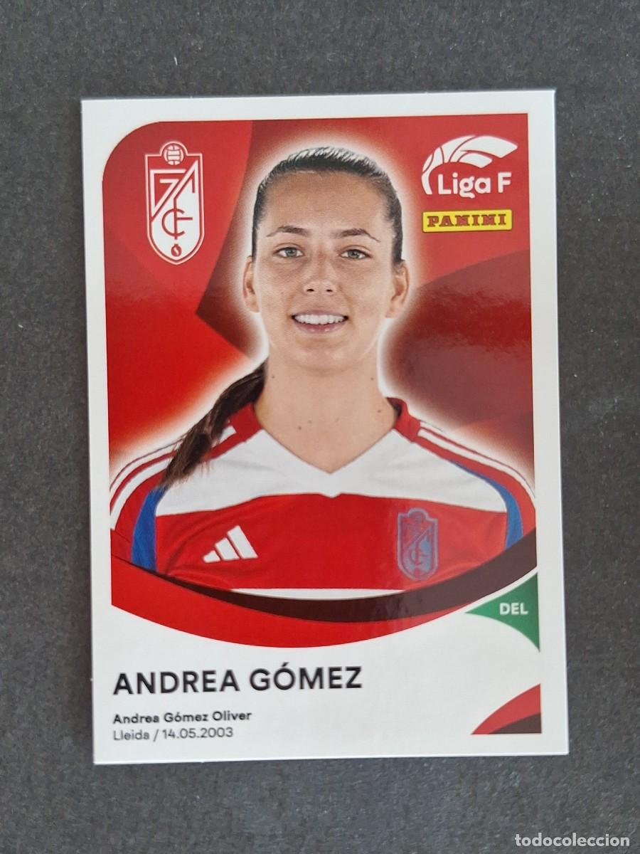 Cromos de f&uacute;tbol: L1 ANDREA GOMEZ GRANADA C. F. 179 PANINI LIGA F 2024 2025 24 25 SIN PEGAR NUNCA PEGADO