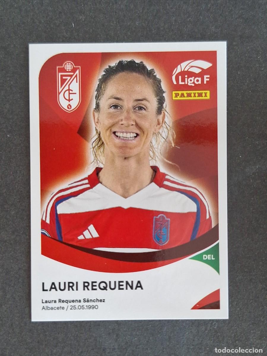 Cromos de f&uacute;tbol: L1 LAURI REQUENA GRANADA C. F. 180 PANINI LIGA F 2024 2025 24 25 SIN PEGAR NUNCA PEGADO