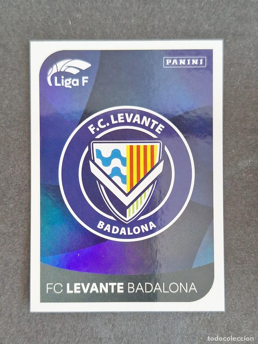 Cromos de f&uacute;tbol: L1 ESCUDO F. C. LEVANTE BADALONA 182 PANINI LIGA F 2024 2025 24 25 SIN PEGAR NUNCA PEGADO