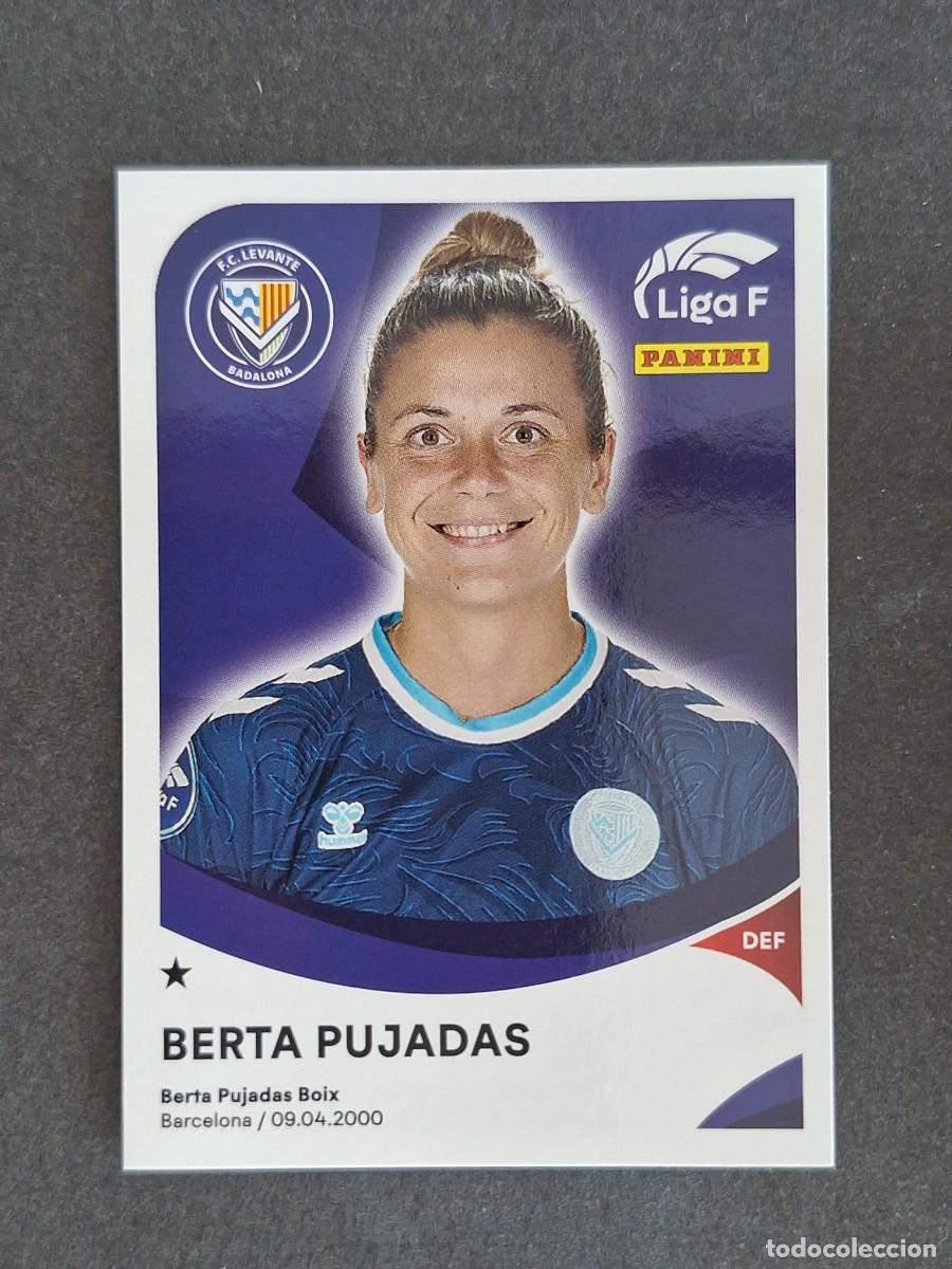 Cartes &agrave; collectionner de Football: L1 BERTA PUJADAS F. C. LEVANTE BADALONA 187 PANINI LIGA F 2024 2025 24 25 SIN PEGAR NUNCA PEGADO