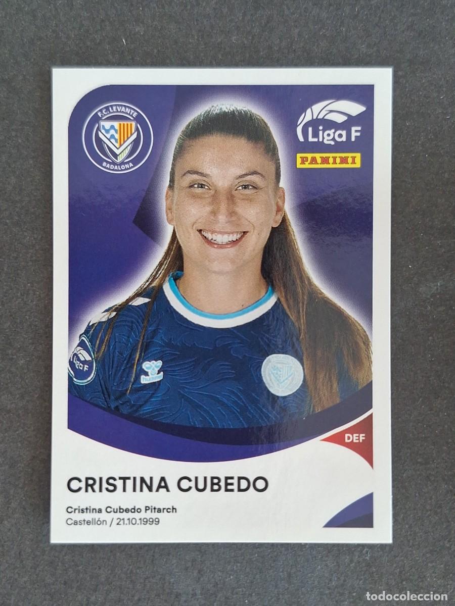 Cartes &agrave; collectionner de Football: L1 CRSITINA CUBEDO F. C. LEVANTE BADALONA 188 PANINI LIGA F 2024 2025 24 25 SIN PEGAR NUNCA PEGADO