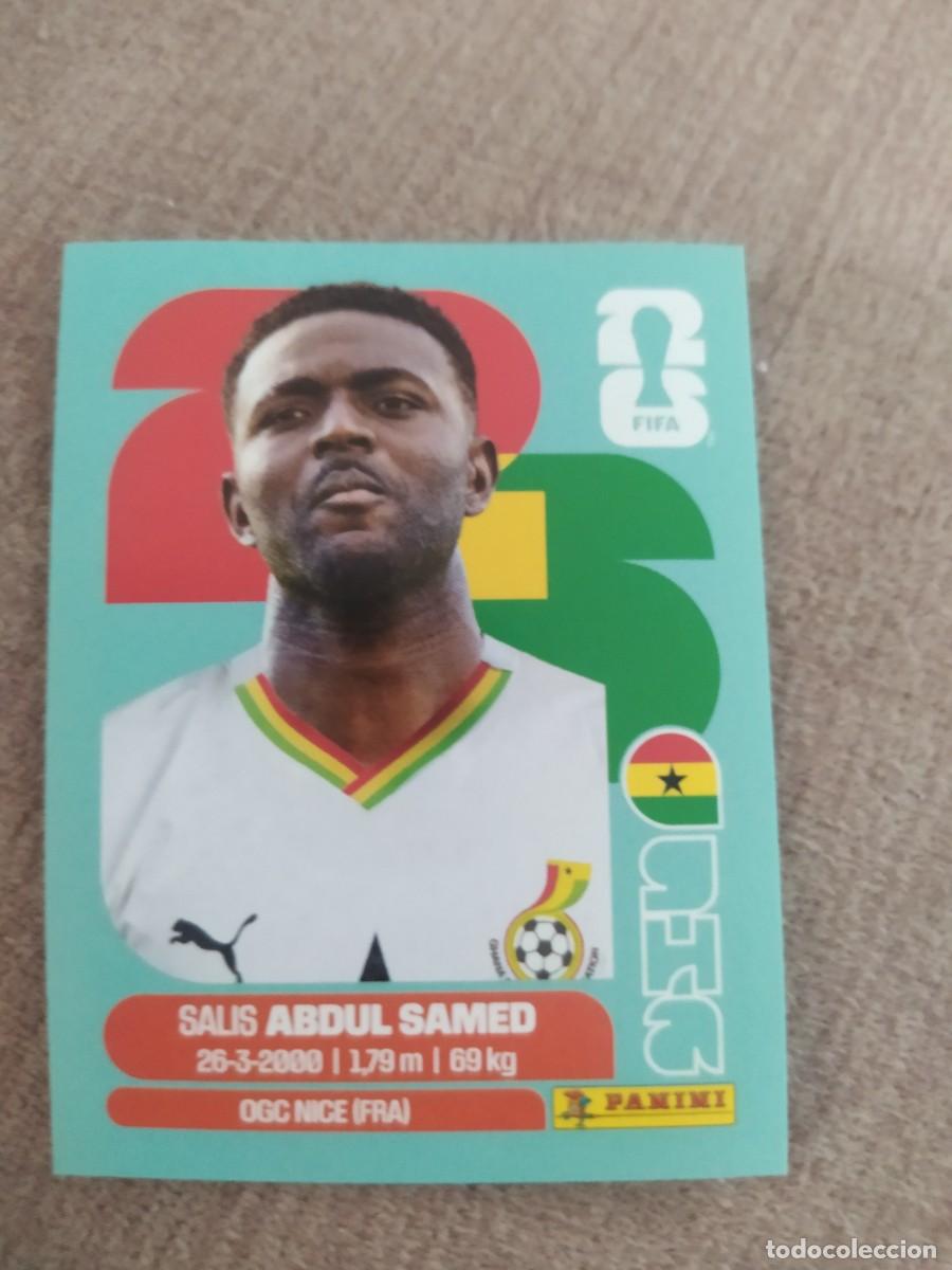 Cromos de f&uacute;tbol: GHA 11 Salis ABDUL SAMED Ghana Mundial 2026 Panini
