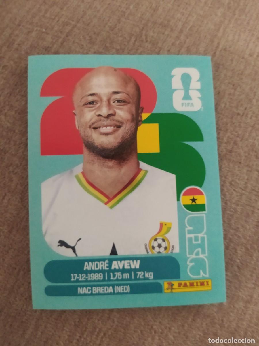 Cromos de f&uacute;tbol: GHA 17 Andre AYEW Ghana Mundial 2026 Panini